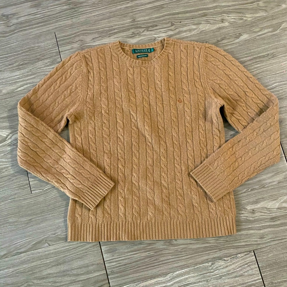 Cashmere Polo Sweater